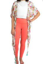 Load image into Gallery viewer, Comfort Legging in Neon Coral