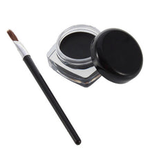 Load image into Gallery viewer, Cosmetics Black Color Eyeliner Gel With Brush Easy To Wear Make Up