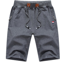 Load image into Gallery viewer, Cotton Shorts Men Summer Beach Short Male Casual Shorts Mens Solid