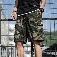 Load image into Gallery viewer, Cotton Shorts Men Summer Fashion Shorts Multi Pockets Bermudas Male
