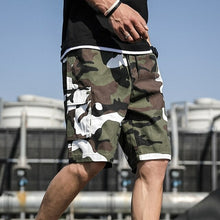 Load image into Gallery viewer, Cotton Shorts Men Summer Fashion Shorts Multi Pockets Bermudas Male