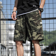 Load image into Gallery viewer, Cotton Shorts Men Summer Fashion Shorts Multi Pockets Bermudas Male