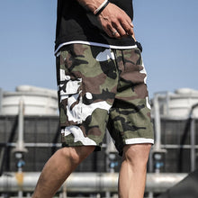 Load image into Gallery viewer, Cotton Shorts Men Summer Fashion Shorts Multi Pockets Bermudas Male