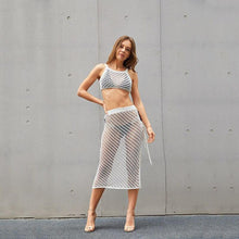 Load image into Gallery viewer, Covered Women Summer Beach Fashion Swim Dress Long For Cover Up - Sophornlilly