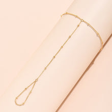 Load image into Gallery viewer, Creative Butterfly Link Chain Bracelet Connected Finger Ring Bangle