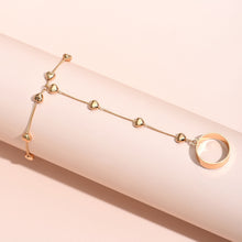 Load image into Gallery viewer, Creative Butterfly Link Chain Bracelet Connected Finger Ring Bangle