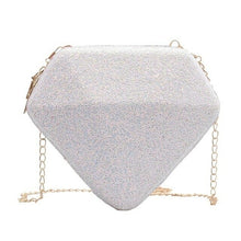 Load image into Gallery viewer, Creative Ladies Glitter Diamond Shaped Shoulder Messenger Bag Casual