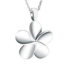 Load image into Gallery viewer, Cremation Jewelry for Ashes Flower Shape Pendant Memorial Ashes Holder