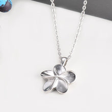 Load image into Gallery viewer, Cremation Jewelry for Ashes Flower Shape Pendant Memorial Ashes Holder