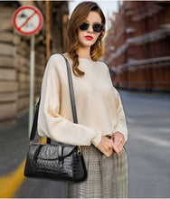 Load image into Gallery viewer, Crocodile Luxury Leather Handbag Vintage