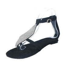 Load image into Gallery viewer, Crystal Buckle Pinched Toes Women's Platform Sandals Shoes for Women - Sophornlilly