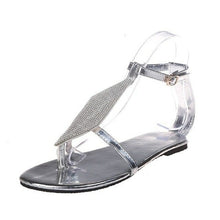 Load image into Gallery viewer, Crystal Buckle Pinched Toes Women's Platform Sandals Shoes for Women - Sophornlilly