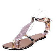 Load image into Gallery viewer, Crystal Buckle Pinched Toes Women's Platform Sandals Shoes for Women - Sophornlilly