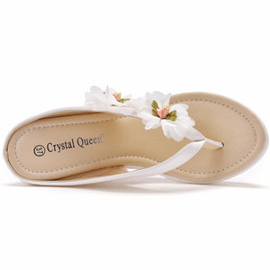 Crystals Flip Flops Platform