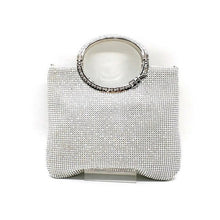 Load image into Gallery viewer, Crystal diamond elegant clutch women bridal wedding wallet purse