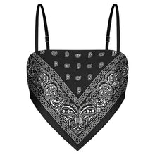 Load image into Gallery viewer, Cut Out Black Backless Straps Sleeveless Bandage Crop Tops for Women - Sophornlilly
