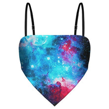Load image into Gallery viewer, Cut Out Black Backless Straps Sleeveless Bandage Crop Tops for Women - Sophornlilly