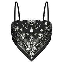 Load image into Gallery viewer, Cut Out Black Backless Straps Sleeveless Bandage Crop Tops for Women - Sophornlilly