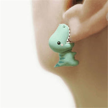 Load image into Gallery viewer, Cute Animal Bite Earring Polymer Clay Studs 3D Clay Earrings Handmade