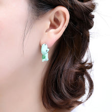 Load image into Gallery viewer, Cute Animal Bite Earring Polymer Clay Studs 3D Clay Earrings Handmade