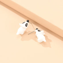 Load image into Gallery viewer, Cute Animal Bite Earring Polymer Clay Studs 3D Clay Earrings Handmade