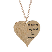 Load image into Gallery viewer, Creative Heart shaped Lettering Couple Necklace New Women's
