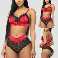 Load image into Gallery viewer, Lace Sexy Suit Women Ladies Temptation Lingerie Lace Bra Lace