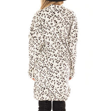 Load image into Gallery viewer, Ladies Autumn And Winter Plush Leopard Print Pocket Ladies