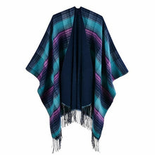 Load image into Gallery viewer, Women&#39;s Warm Jacket Shawl Wrap Cape Woolen Coat Winter