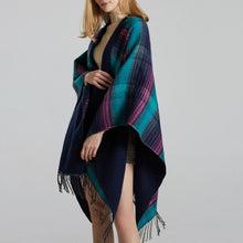 Load image into Gallery viewer, Women&#39;s Warm Jacket Shawl Wrap Cape Woolen Coat Winter