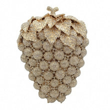 Load image into Gallery viewer, New design clutch evening bags women purse Grape shaped