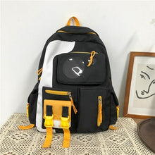 Load image into Gallery viewer, New Contrast Color Waterproof Nylon Women Backpack Female Multi