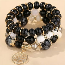 Load image into Gallery viewer, Bohemian Multicolor Crystal Beads Rope Bracelets