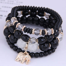Load image into Gallery viewer, Bohemian Multicolor Crystal Beads Rope Bracelets