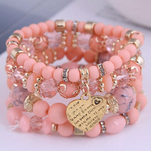 Load image into Gallery viewer, Bohemian Multicolor Crystal Beads Rope Bracelets