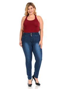 Diamante Jeans - Missy Size - HW - N2816