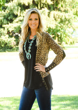Load image into Gallery viewer, Leopard Snap Cardigan