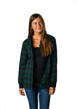 Load image into Gallery viewer, Plaid Bomber Jacket