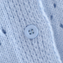 Load image into Gallery viewer, Women Vintage Blue Sweater