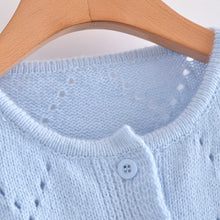 Load image into Gallery viewer, Women Vintage Blue Sweater