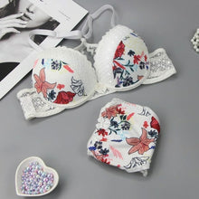 Load image into Gallery viewer, Brand New Sexy Bras Set  ABCDE Cup Bra and Panty Sets Push