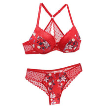 Load image into Gallery viewer, Brand New Sexy Bras Set  ABCDE Cup Bra and Panty Sets Push
