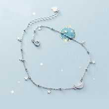 Load image into Gallery viewer, Daisy Anklets Sterling Silver Three Cute Daisy Flowers