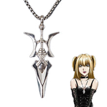 Load image into Gallery viewer, Death Note Misa Amane Cosplay Necklace Halberd Pendant