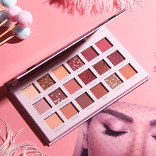 Load image into Gallery viewer, Desert Rose Gold 18 Matte Color Luster Eyeshadow Palette Nude Makeup