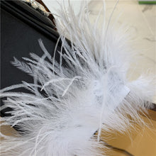 Load image into Gallery viewer, Diamond Bag Bucket Bag Women Evening Bag Ins Chain Ostrich Hair