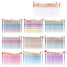 Load image into Gallery viewer, Diamond Makeup Brushes Set Beauty Make Up Brush Tool Cosmetic Powder
