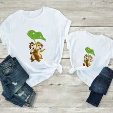 Load image into Gallery viewer, Disney Chip And Dale Cartoon Family Matching Clothes Casual Father Son