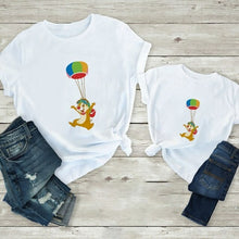 Load image into Gallery viewer, Disney Chip And Dale Cartoon Family Matching Clothes Casual Father Son