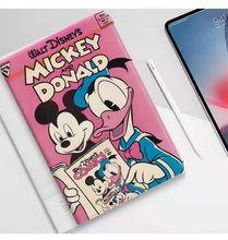 Load image into Gallery viewer, Disney Mickey Donald Duck TPU Cover with Support Frame for IPad 10.2